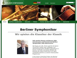Berliner Symphoniker - klassische Konzerte