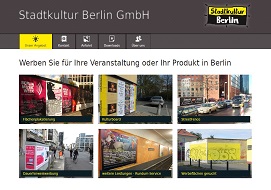 Stadtkultur Berlin - Plakatwerbung, Kulturwerbung