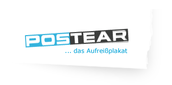 Postear, das Aufreißplakat, Litfaßsäulenwerbung, Berlin