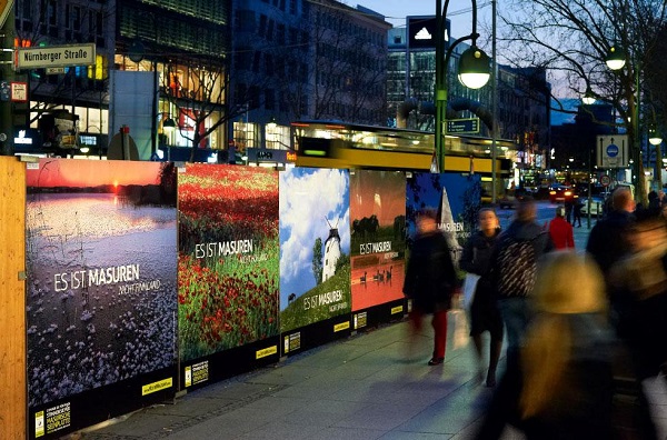 Bauzaunbanner, Bauzaunwerbung, Bauzaunplakate, Berlin