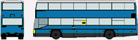 Doppeldecker-Bus-Ganzwagenwerbung, Buswerbung, Berlin (Bus-Außenwerbung)