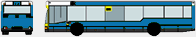 Eindecker-Bus-Ganzwagenwerbung, Buswerbung, Berlin (Bus-Außenwerbung)
